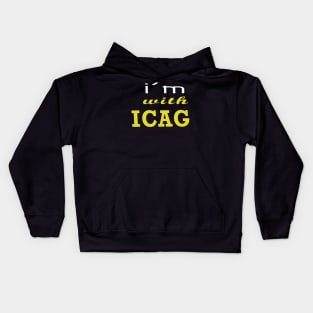 I am with ICAG Kids Hoodie